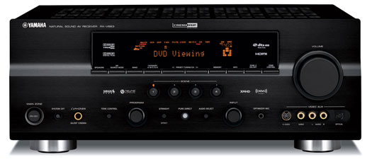 Yamaha RX-V663 : 7.2-Channel Digital Home Theater Receiver