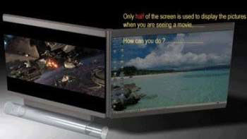 Double-Sided Transforming LCD Monitor + Dual View