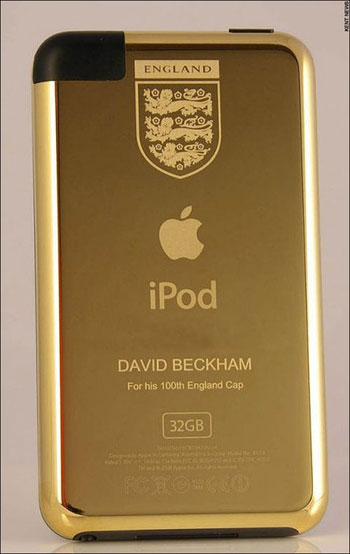 David Beckham iPod