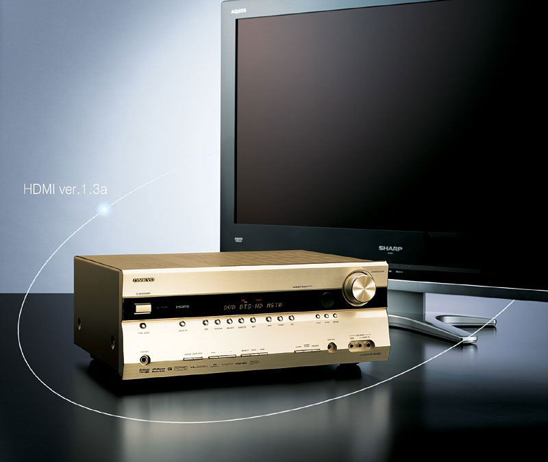 Onkyo’s TX-SA606X receiver handles AQUOS, Viera and REGZA HDMI control schemes