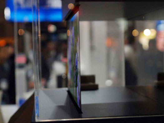 Sony Shows Of Ultra-Thin OLED Displays