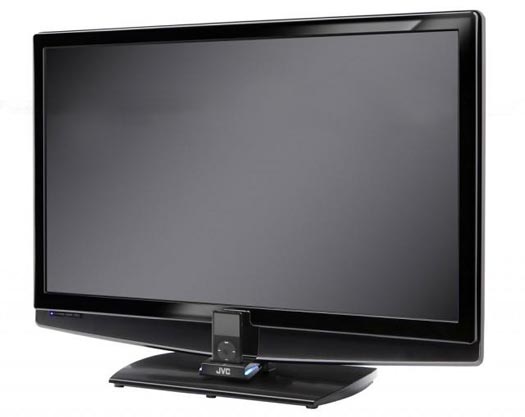 JVC's new LCD TVs feature integrated iPod dock